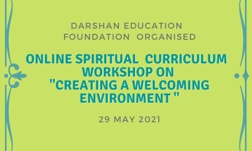 Darshan Education Foundation Workshop, 
